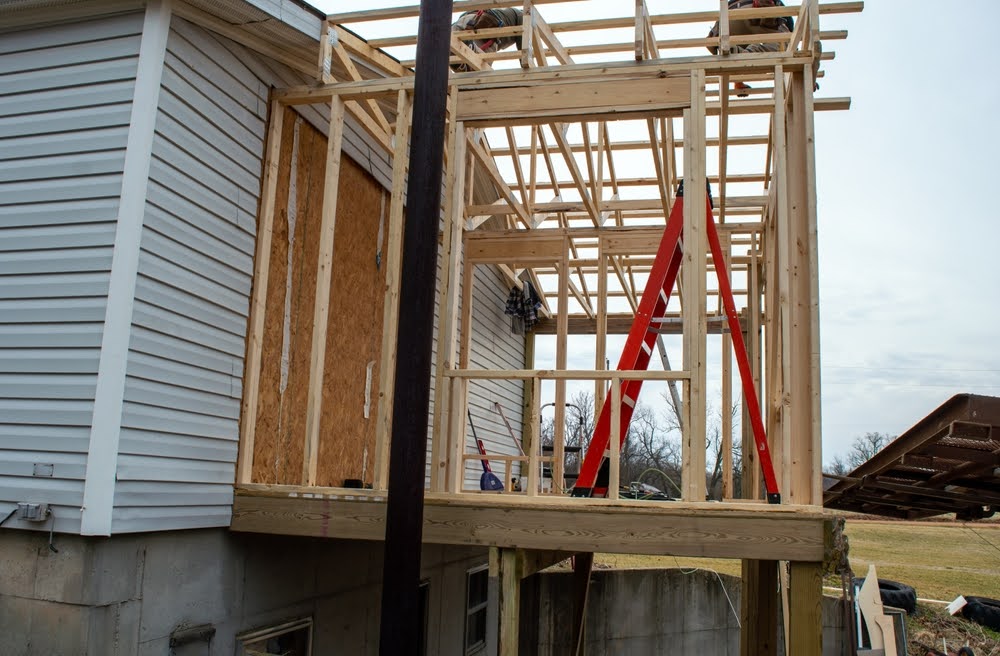 Building an ADU as part of a major home renovation project.